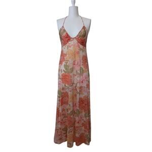 Vintage Vanity Fair 1970s Maxi Slip Dress
